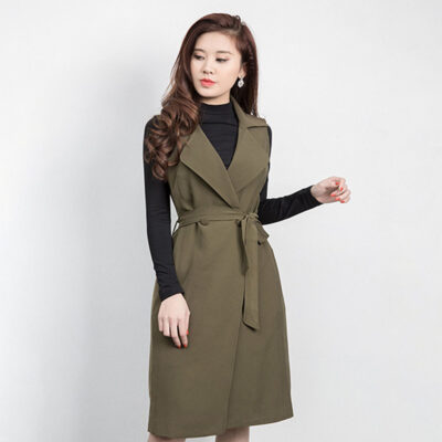 Áo blazer nữ dáng dài Palvin PTAK02