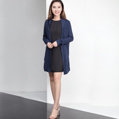 Áo cardigan nữ dáng dài Palvin PTVL04