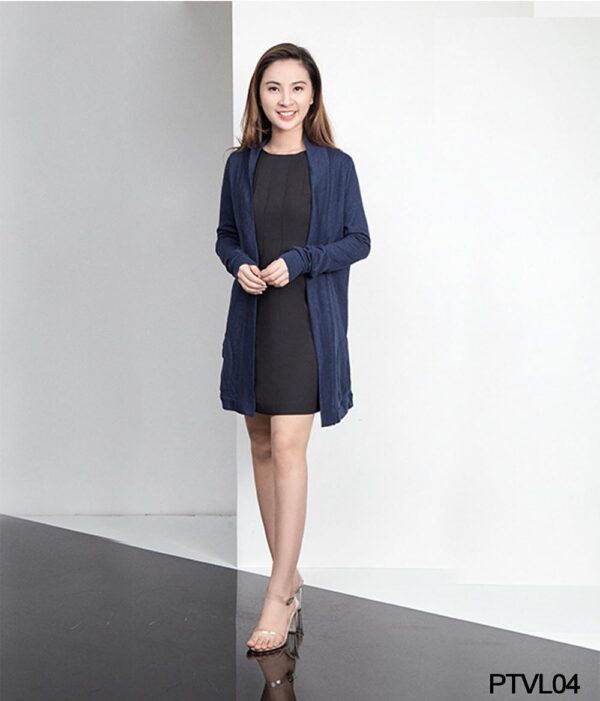 Áo cardigan nữ dáng dài Palvin PTVL04