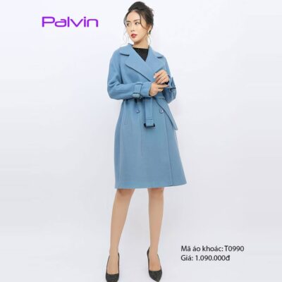 Áo dạ nữ cao cấp phong cách Hàn Quốc Palvin T0990