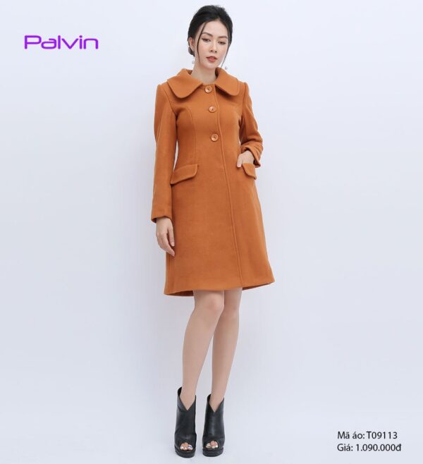 Áo khoác dạ lì đẹp Palvin Việt Nam T09113 - Ảnh 2