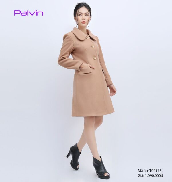 Áo khoác dạ lì đẹp Palvin Việt Nam T09113 - Ảnh 3