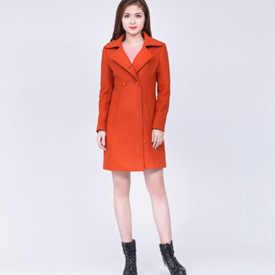 Áo khoác dạ nữ dáng dài Palvin PTMT09