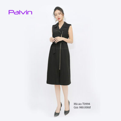 Áo khoác nữ không tay dáng dài Palvin T0994