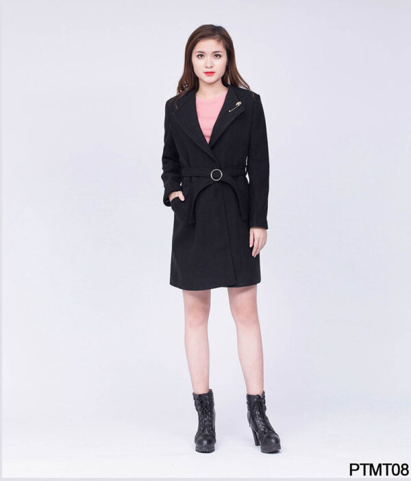 Áo khoác nữ vải dạ đẹp Palvin PTMT08