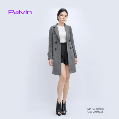 Áo khoác nữ vải dạ lì Palvin T09132