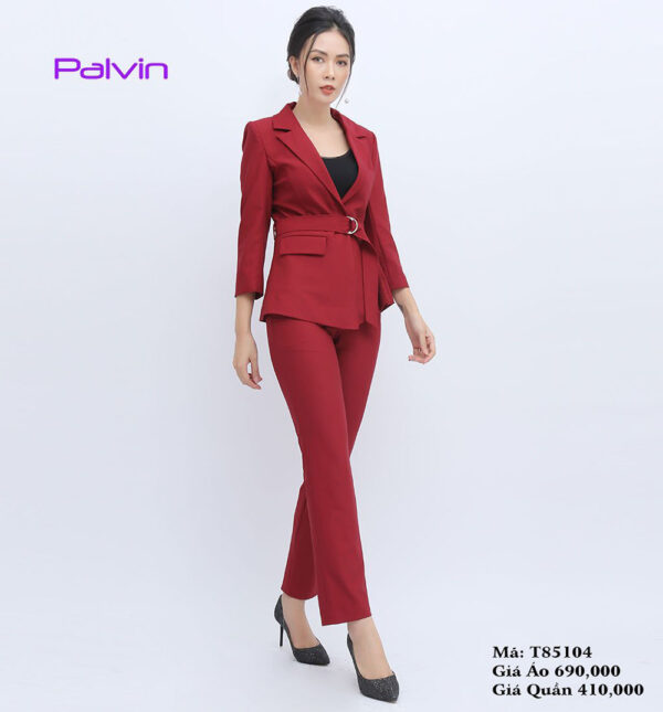 Vest nữ cao cấp Palvin T85104 (áo + quần âu)
