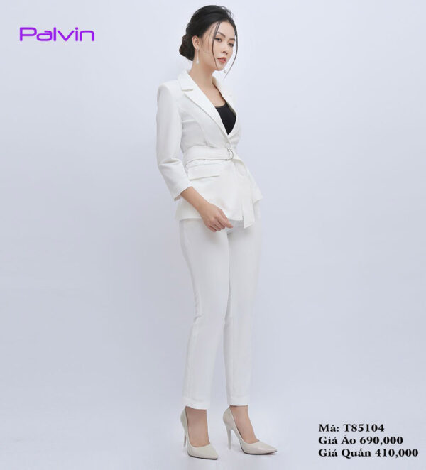 Vest nữ cao cấp Palvin T85104 (áo + quần âu) - Ảnh 2