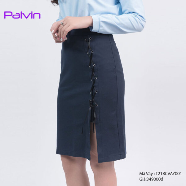 Chân váy bút chì công sở Palvin T218CVAY001 - Ảnh 2