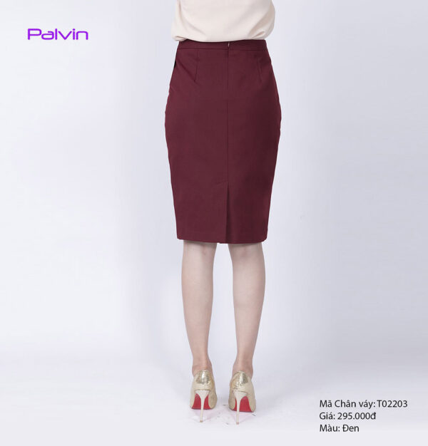 Chân váy bút chì công sở Palvin T02203 - Ảnh 5