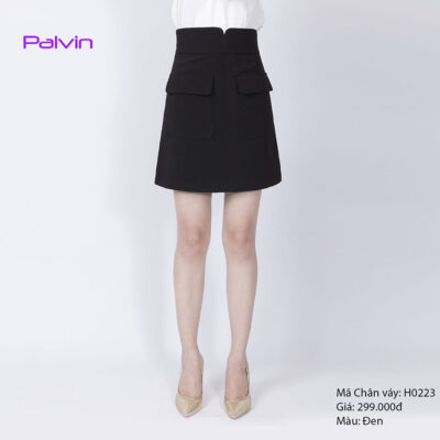 Chân váy ngắn túi ốp nữ Palvin Việt Nam H0223