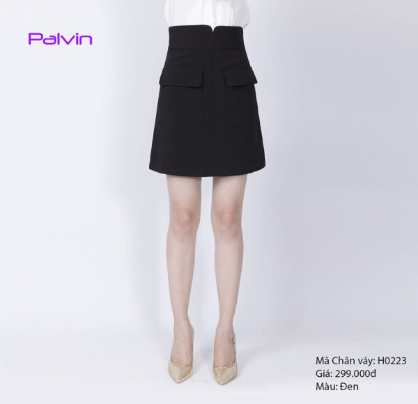 Chân váy ngắn túi ốp nữ Palvin Việt Nam H0223