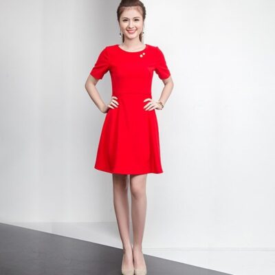 Đầm chữ A cao cấp Palvin PTDA03