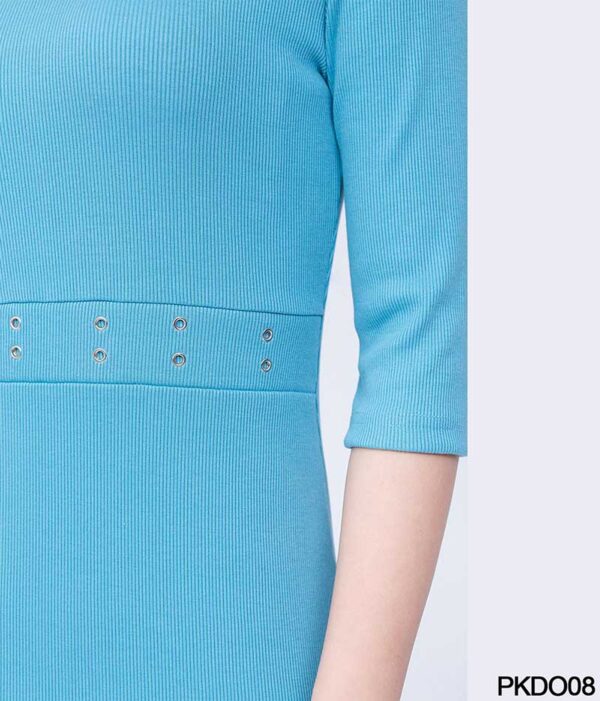 Đầm len ôm cao cấp tay lửng Palvin PKDO08 - Ảnh 4