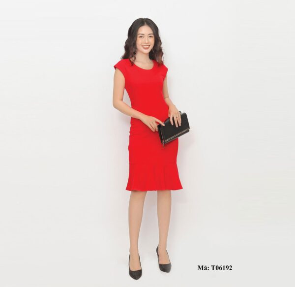 Đầm ôm chờm đuôi cá Palvin T06192 - Ảnh 5