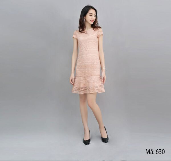 Đầm ren đuôi cá sang chảnh Palvin 630