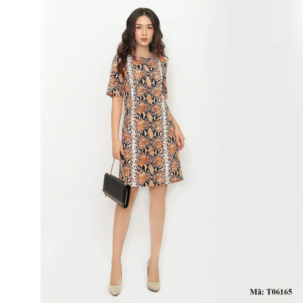 Đầm suông sang chảnh Palvin T06165 giá sỉ ưu đãi
