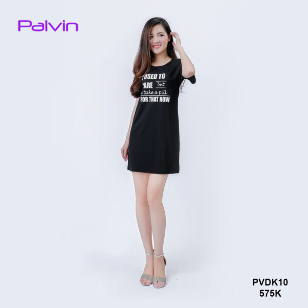Đầm thun cao cấp suông nhẹ Palvin PVDK10 - Ảnh 3