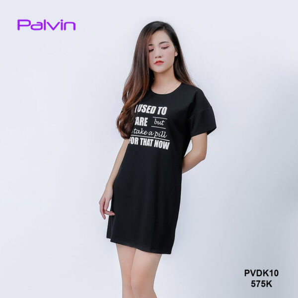 Đầm thun cao cấp suông nhẹ Palvin PVDK10 - Ảnh 2
