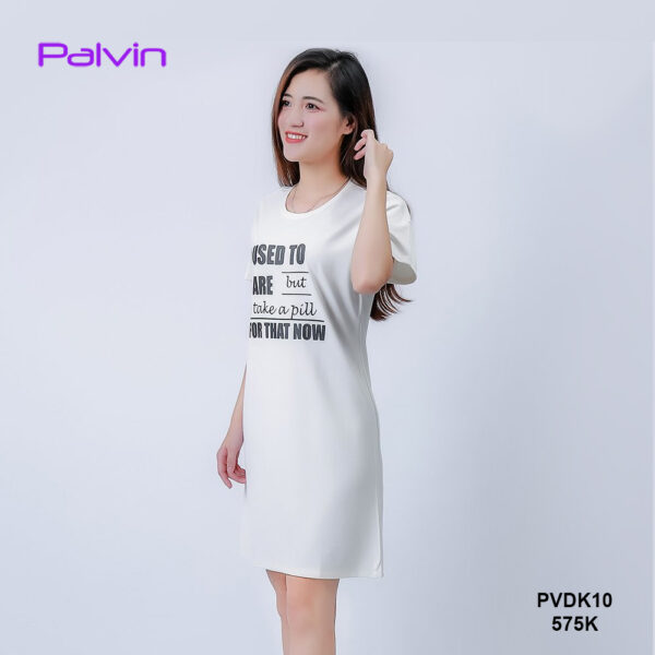 Đầm thun cao cấp suông nhẹ Palvin PVDK10 - Ảnh 5