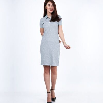 Đầm thun suông polo Palvin APV-PLD03