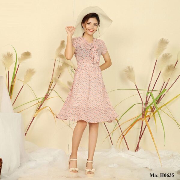 Đầm voan đẹp cao cấp Palvin H0635 - Ảnh 3
