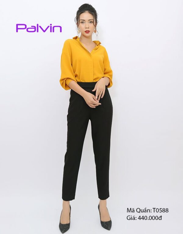 Quần công sở nữ cao cấp Palvin T0588 - Ảnh 2