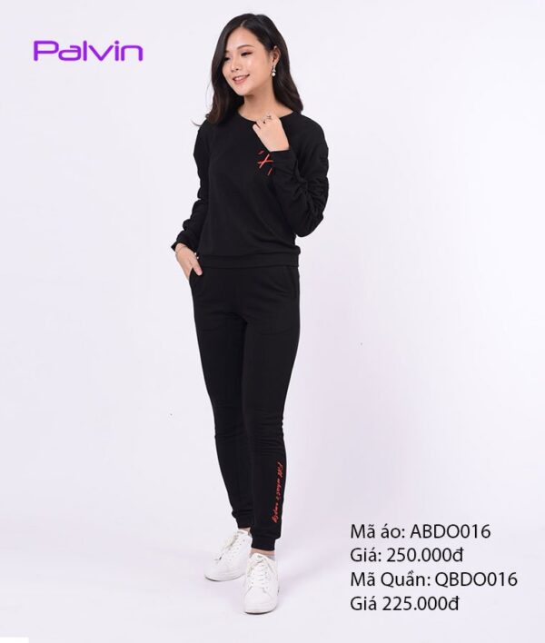 Quần nỉ nữ thể thao Palvin QBDO016 - Ảnh 3