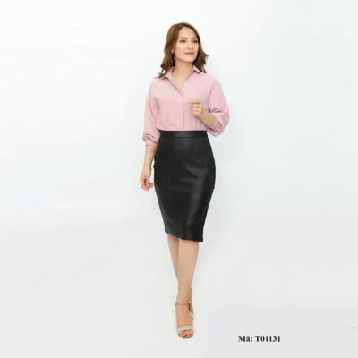 Sơ mi cổ đức tay lỡ Palvin Việt Nam T01131