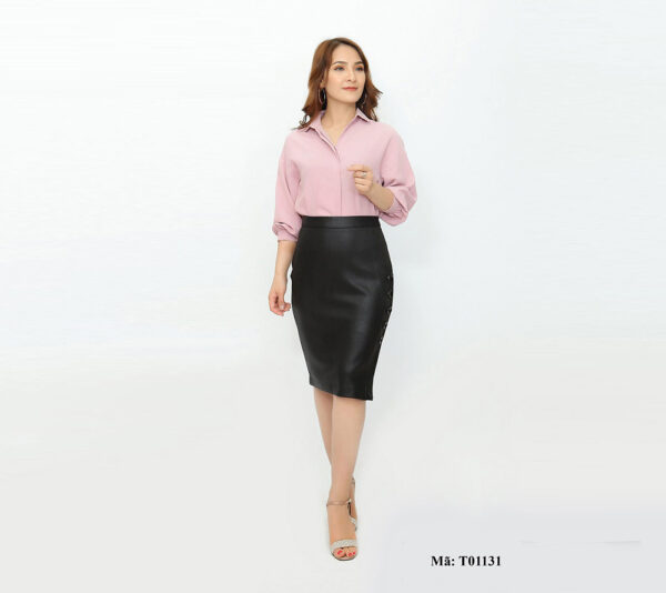 Sơ mi cổ đức tay lỡ Palvin Việt Nam T01131