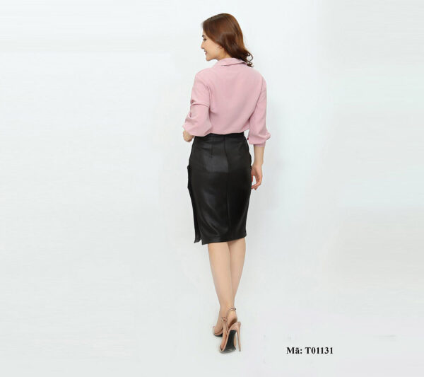 Sơ mi cổ đức tay lỡ Palvin Việt Nam T01131 - Ảnh 2