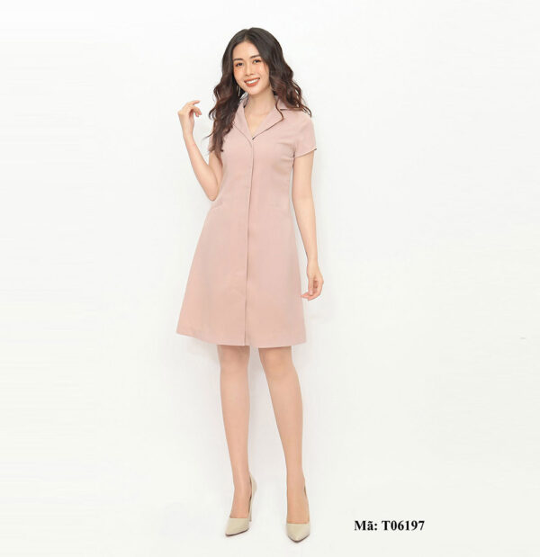 Váy chữ A công sở Palvin H06197 - Ảnh 3