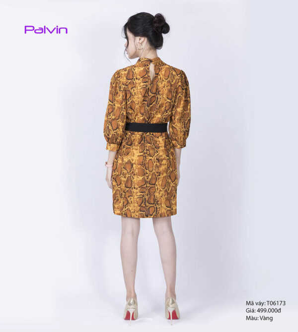 Váy công sở da báo Palvin T06173 - Ảnh 5