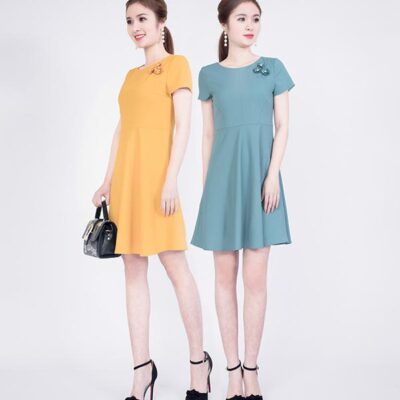 Váy công sở dễ thương Palvin cao cấp PTDX07
