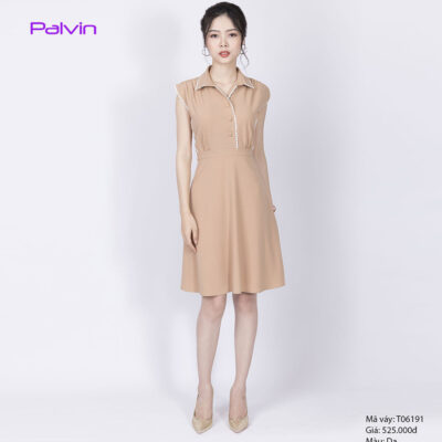Váy công sở Palvin T06191 (váy dáng xòe)