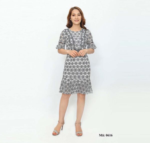 Váy đầm công sở Palvin 0616 - Sỉ thời trang công sở cao cấp - Ảnh 2