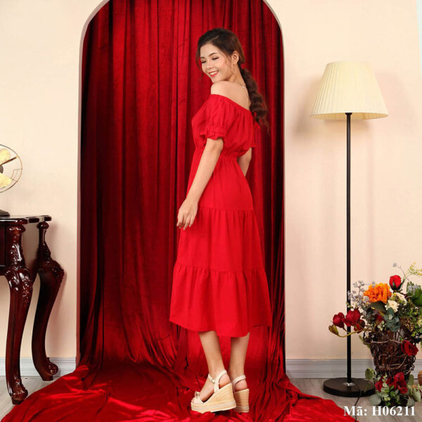 Váy đầm maxi Palvin Việt Nam H06211V - Ảnh 9