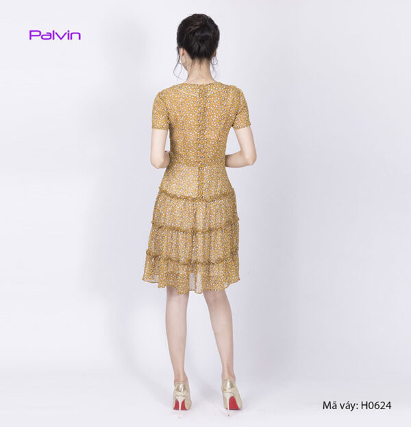 Váy hoa cao cấp  4 tầng Palvin H0624 - Ảnh 5