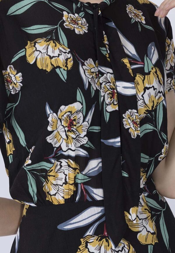 Váy hoa xinh Palvin T06186 (váy xòe tay ngắn) - Ảnh 7