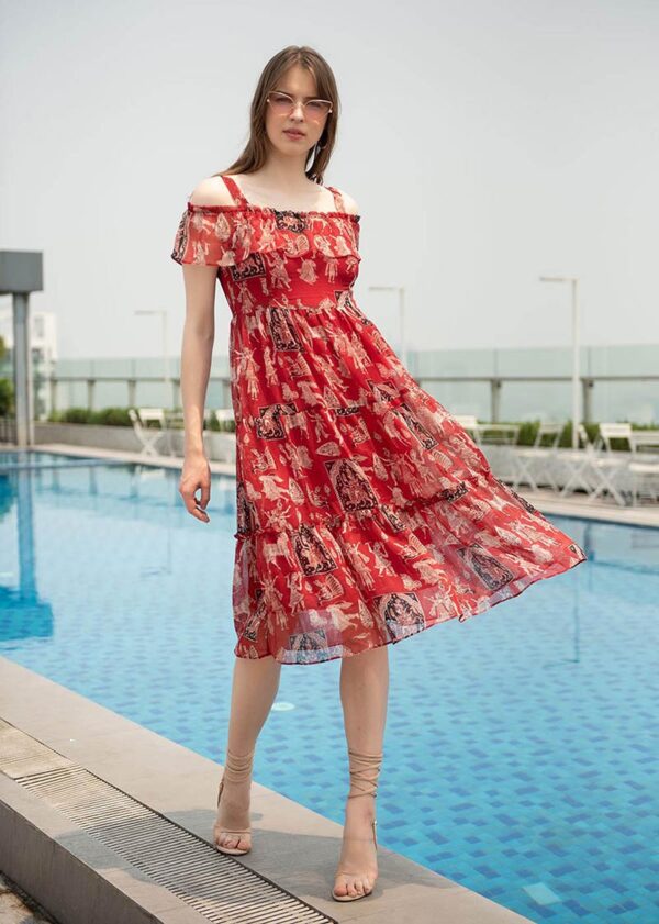Váy maxi cao cấp Palvin H0626 - Ảnh 2