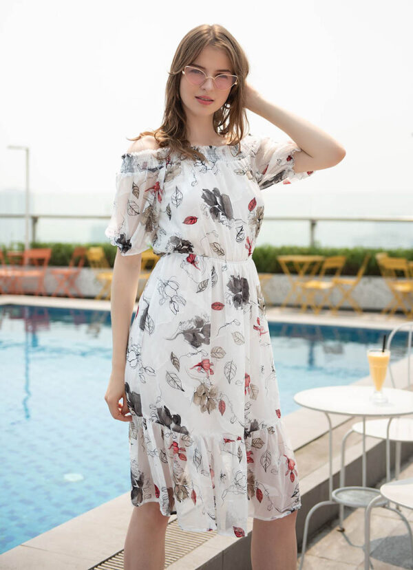 Váy maxi cao cấp Palvin H0627 - Ảnh 4