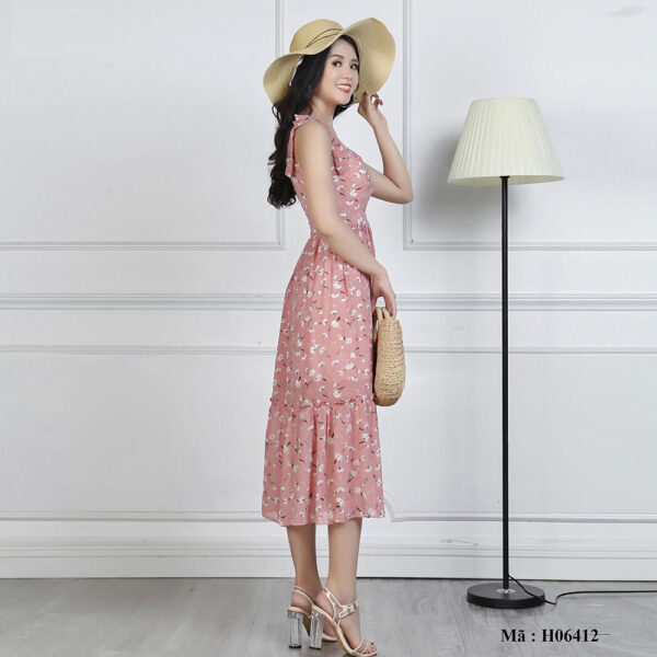 Váy maxi hai dây Palvin Việt Nam H06412 - Ảnh 2