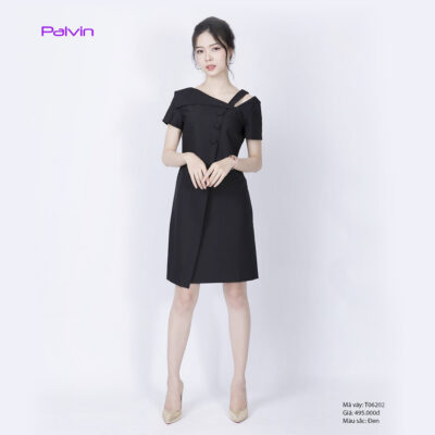 Váy nữ cách điệu vai trẻ trung Palvin T06202