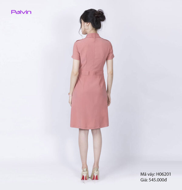 Váy thời trang có cổ Palvin H06201 - Ảnh 2